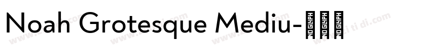 Noah Grotesque Mediu字体转换 Noah Grotesque Mediu字体转换
